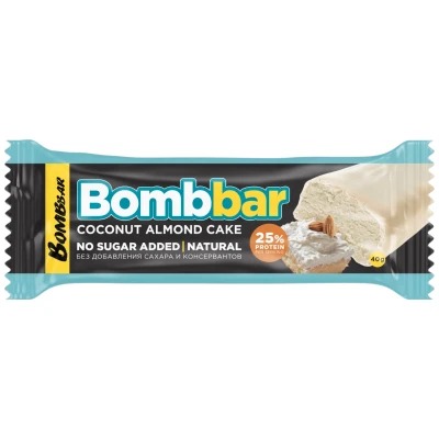 Bombbar батончик глазированный 40 г