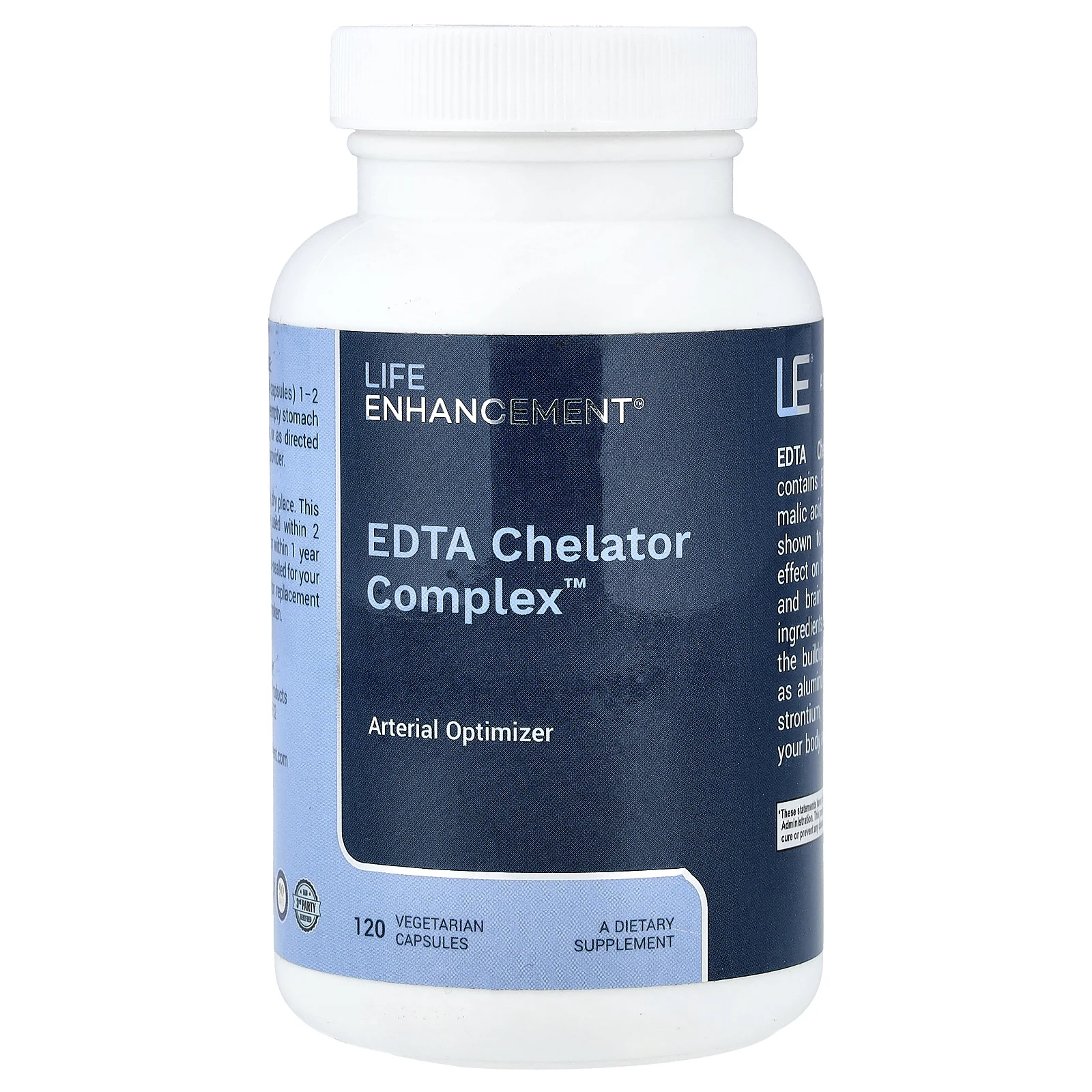 Life Enhancement, EDTA Chelator Complex, 120 вегетарианских капсул