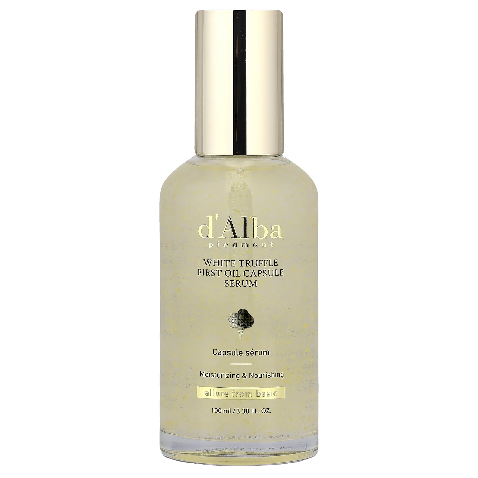 d'Alba, сыворотка с маслом белого трюфеля в капсулах, 100 мл (3,38 жидк. унции)