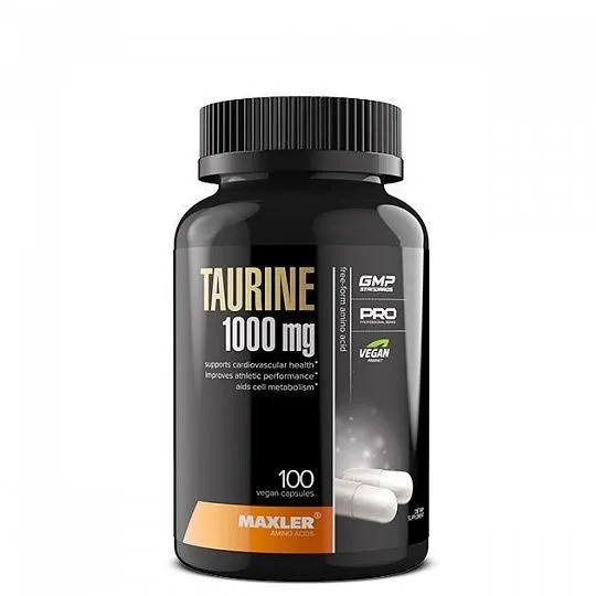 Maxler Taurine 1000 mg 100 vegan caps