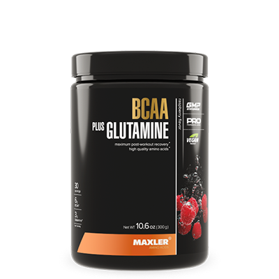 Maxler BCAA plus Glutamine 300 г