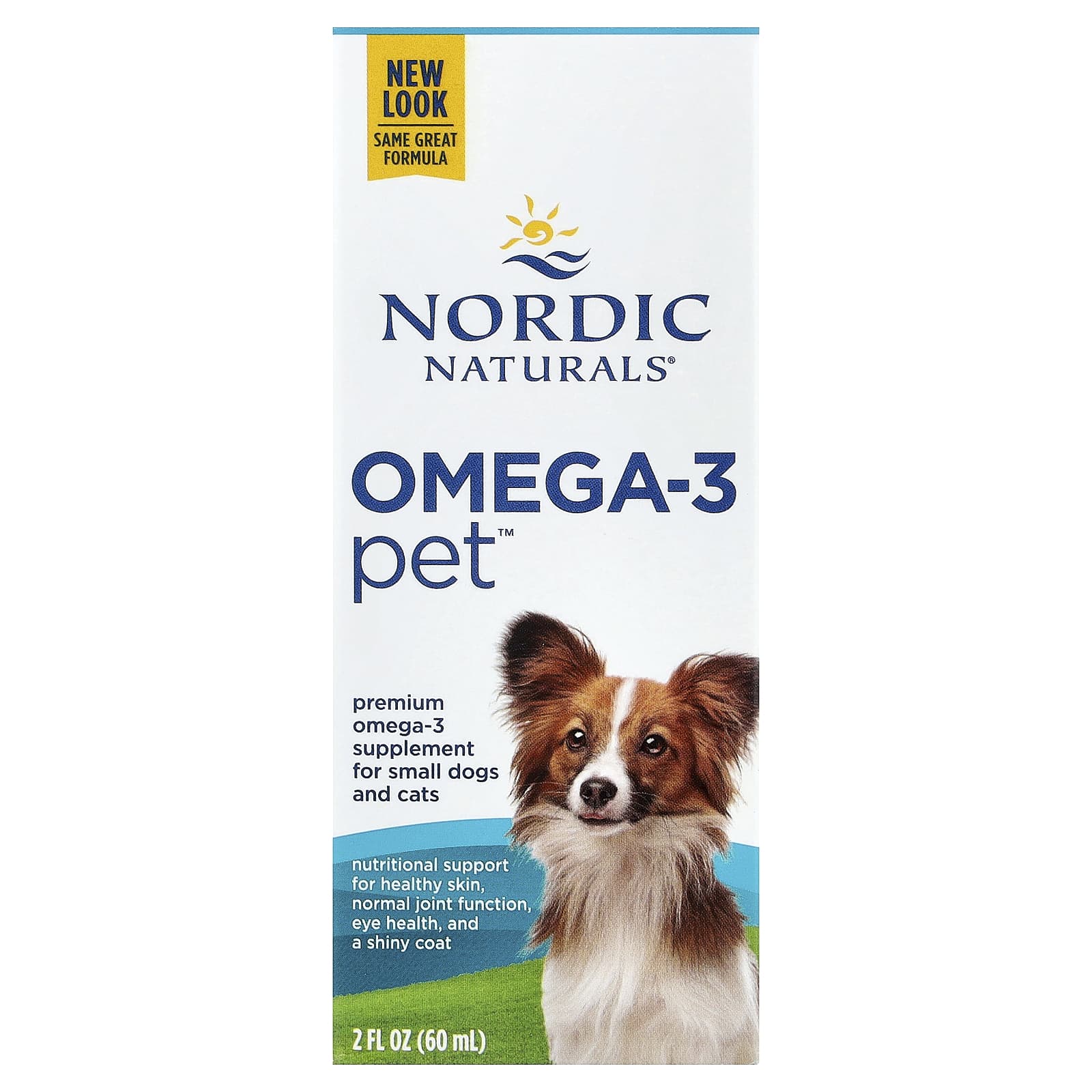 Nordic Naturals, Omega-3 Pet™, для маленьких собак и кошек, 60 мл (2 жидк. унции)