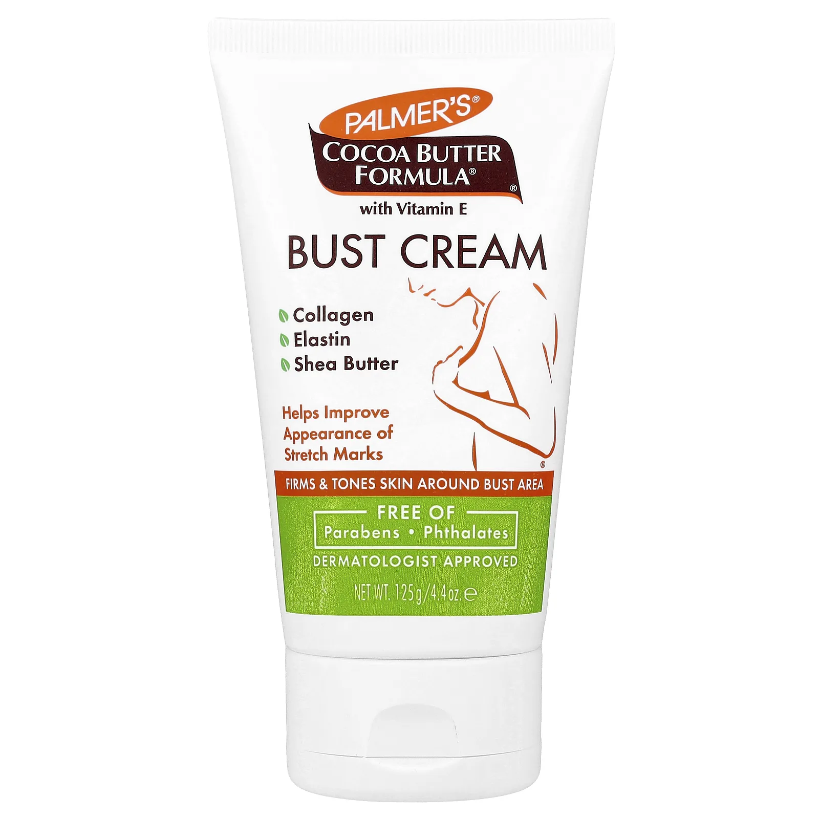 Palmers  Cocoa Butter Formula крем для груди с витамином Е 125 г (4,4 унции)