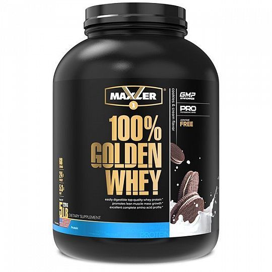 Maxler 100% Golden Whey 2270 г (Печенье с кремом)