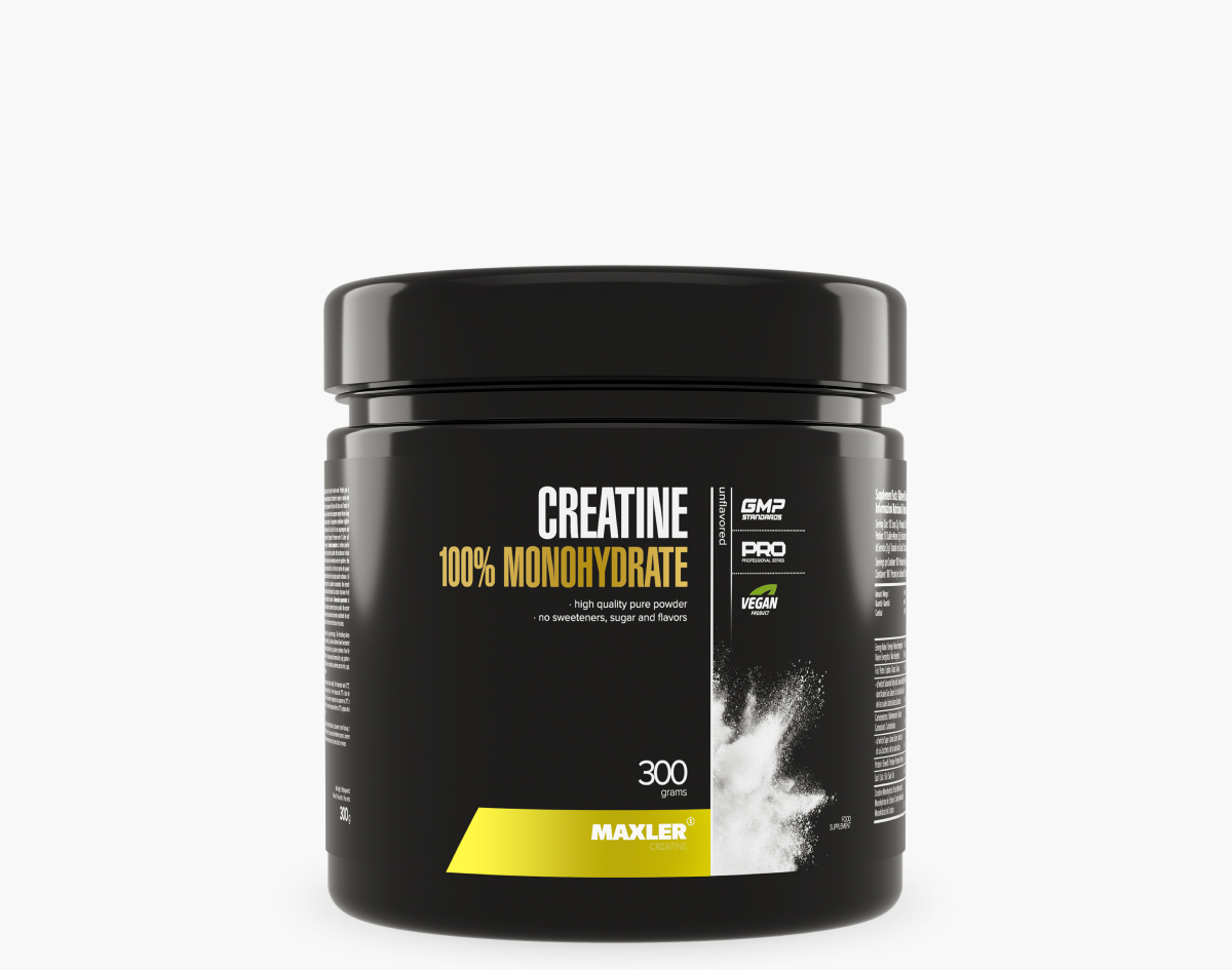 Maxler 100% Creatine Monohydrate 300 g can