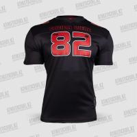 Фото Gorilla Wear Футболка Fresno T-shirt - Black/Red