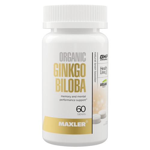 Maxler Gingko Biloba 60 таблеток