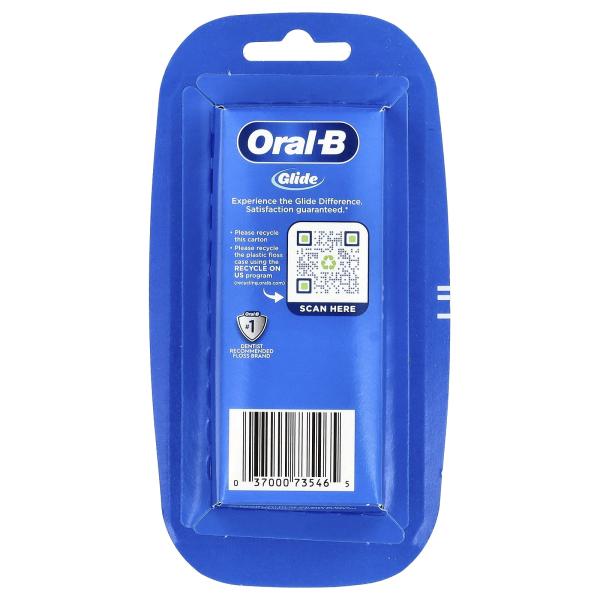 Oral-B, Glide, для здоровья, оригинальная зубная нить, без добавок, 3 шт.