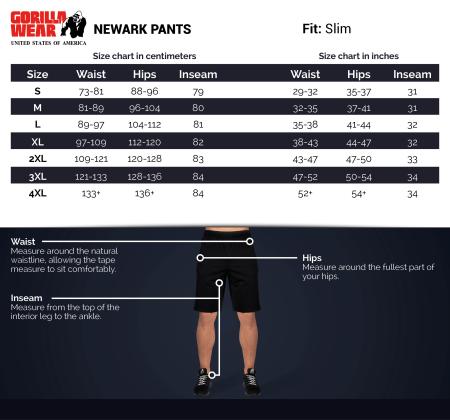 Gorilla Wear Штаны Newark Pants Blue