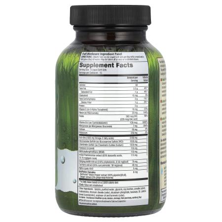 Irwin Naturals, Комплекс для суставов 3-в-1, 90 мягких гелевых капсул – оригинальная продукция AthleticFuel