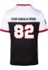 Gorilla Wear Футболка Trenton Football Jersey - Black/White