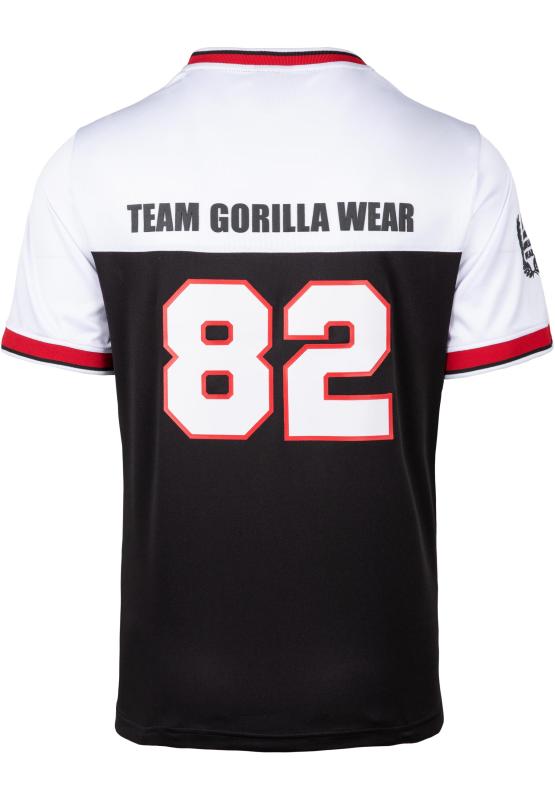 Gorilla Wear Футболка Trenton Football Jersey - Black/White