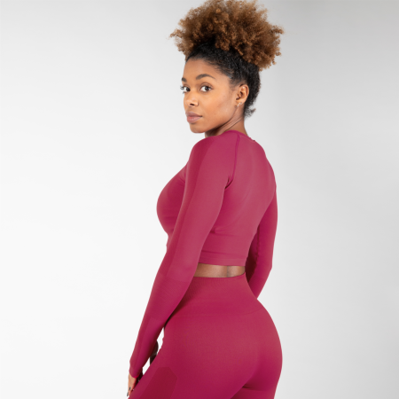 Gorilla Wear Женская кофта Hilton Seamless Longsleeve Fuchsia