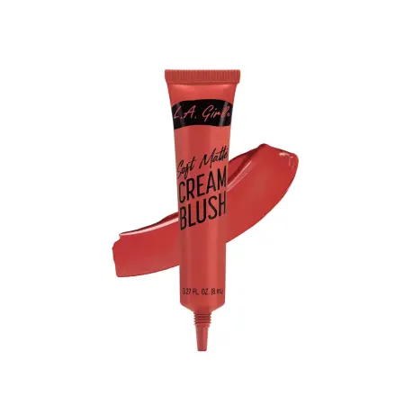 L.A. Girl, Мягкие матовые кремовые румяна, GBL445 Hot Shot, 8 мл (0,27 жидк. Унции)