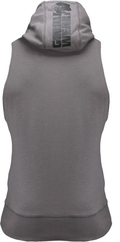 Gorilla Wear Безрукавка Manti Sleeveless Hoodie Gray 