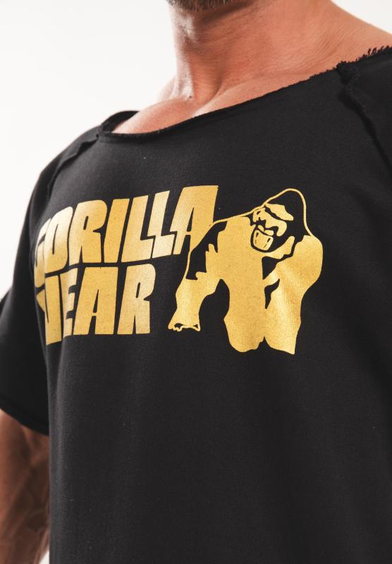 Gorilla Wear Футболка Classic Workout Top - Black/Gold