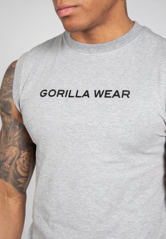 Gorilla Wear Безрукавка Sorrento Sleeveless T-Shirt Gray