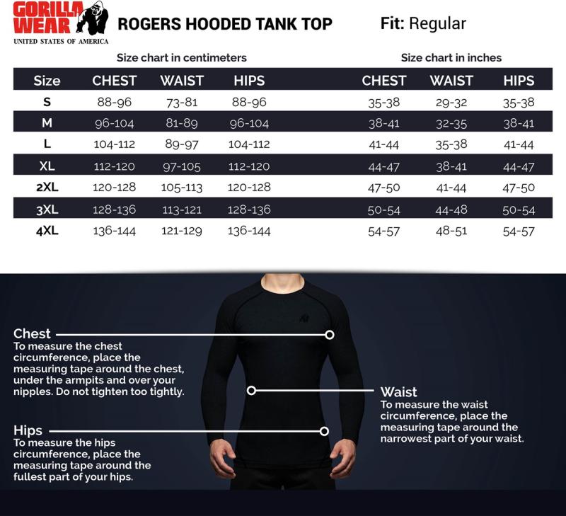 Gorilla Wear Безрукавка Rogers Hooded Tank Top  Gray Melange