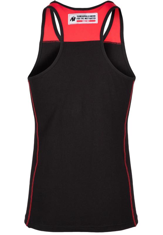 Gorilla Wear Майка Wallace Tank Top - Black/Red