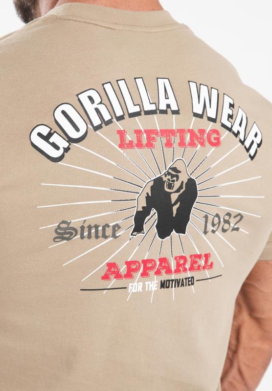 Gorilla Wear Футболка Oregon T-Shirt - Beige
