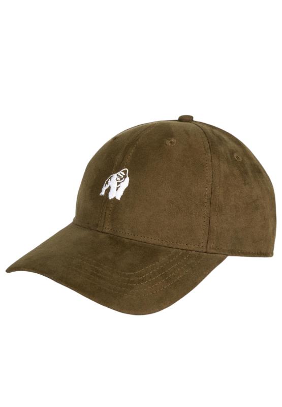 Gorilla Wear Бейсболка Cody Suede Cap Army Green