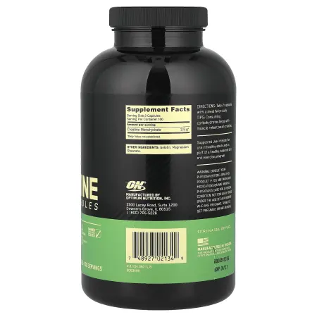 Optimum Nutrition Creatine 2500mg 200 капс.