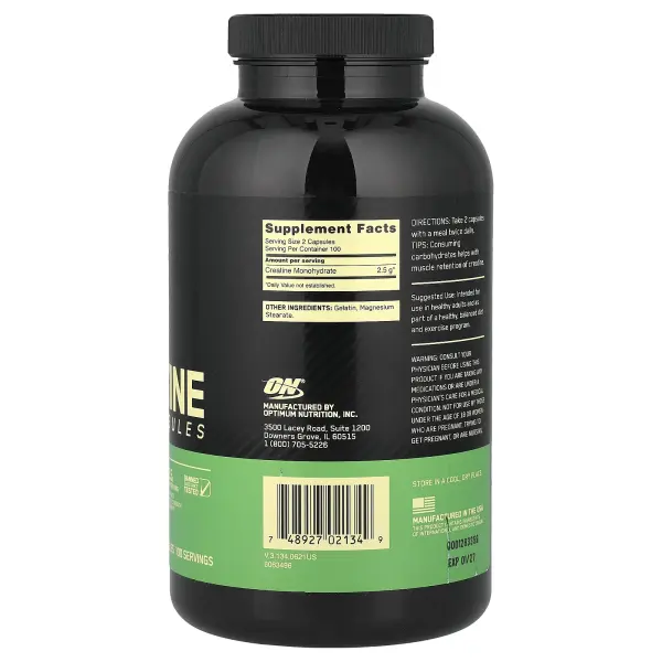 Optimum Nutrition Creatine 2500mg 200 капс. Optimum Nutrition Creatine 2500mg 200 капс.