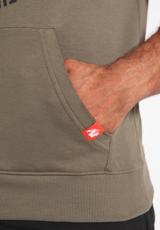 Gorilla Wear Безрукавка Marshall Sleeveless Hoodie Army Green