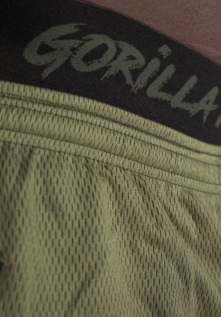 Gorilla Wear Шорты Mercury Mesh Shorts Army Green/Black