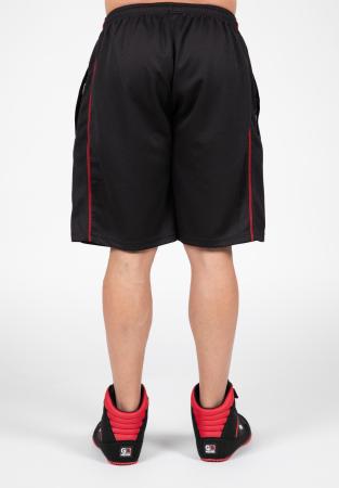 Gorilla Wear Шорты Wallace Mesh Shorts Black/Red