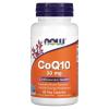 NOW Foods Коэнзим Q10 30 мг 60 вегетарианских капсул – оригинальная продукция AthleticFuel
