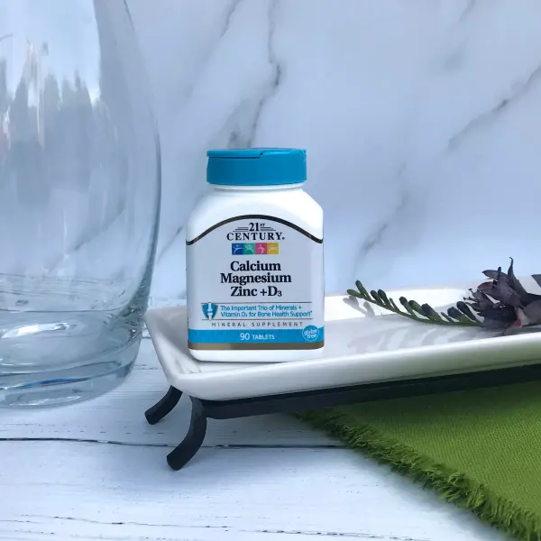 21st Century Кальций, магний, цинк и витамин D3 90 таблеток 21st Century Кальций, магний, цинк и витамин D3 90 таблеток