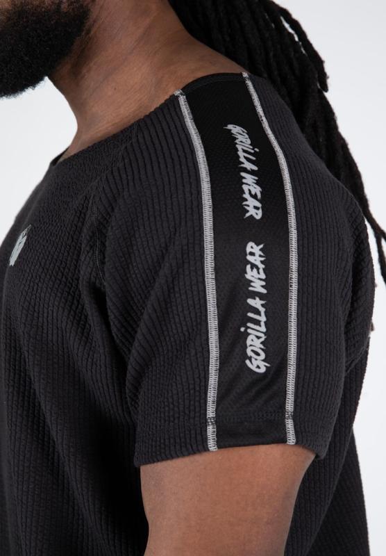 Gorilla Wear Футболка Buffalo Old School Workout Top Black/Gray