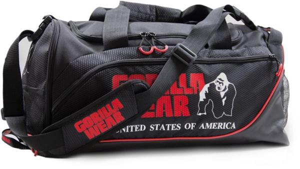 Gorilla Wear Сумка Jerome Gym Bag - Black/Red