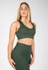 Gorilla Wear Женская Бра Neiro Seamless Sports Bra Army Green