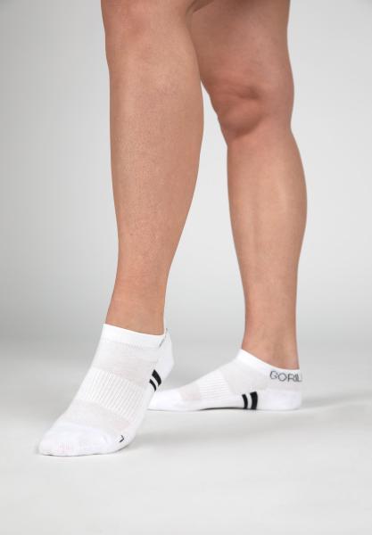 Gorilla Wear  Quarter Socks 2-Pack White