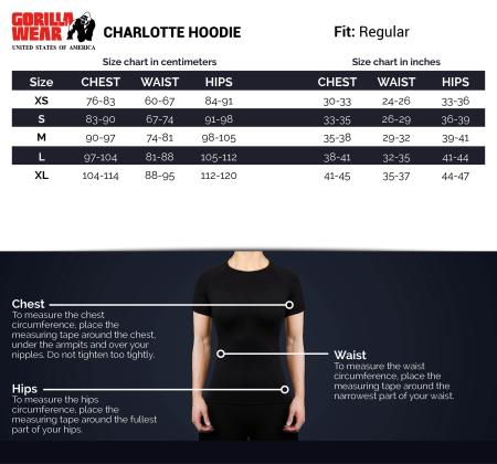 Gorilla Wear Женская кофта Charlotte Hoodie Lilac
