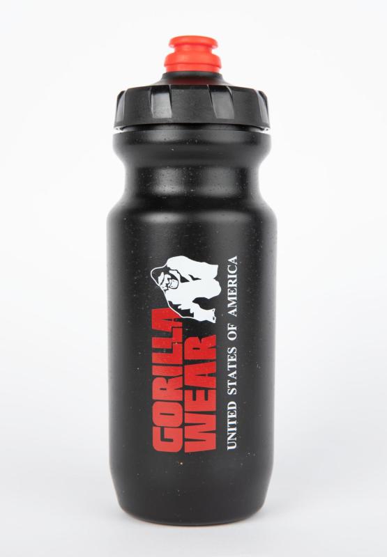 Gorilla Wear  Sustainable Grip Bottle 500ML - Black