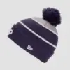 MyProtein Шапка New Era Knitted Bobble Hat - Navy/White MyProtein Шапка New Era Knitted Bobble Hat - Navy/White
