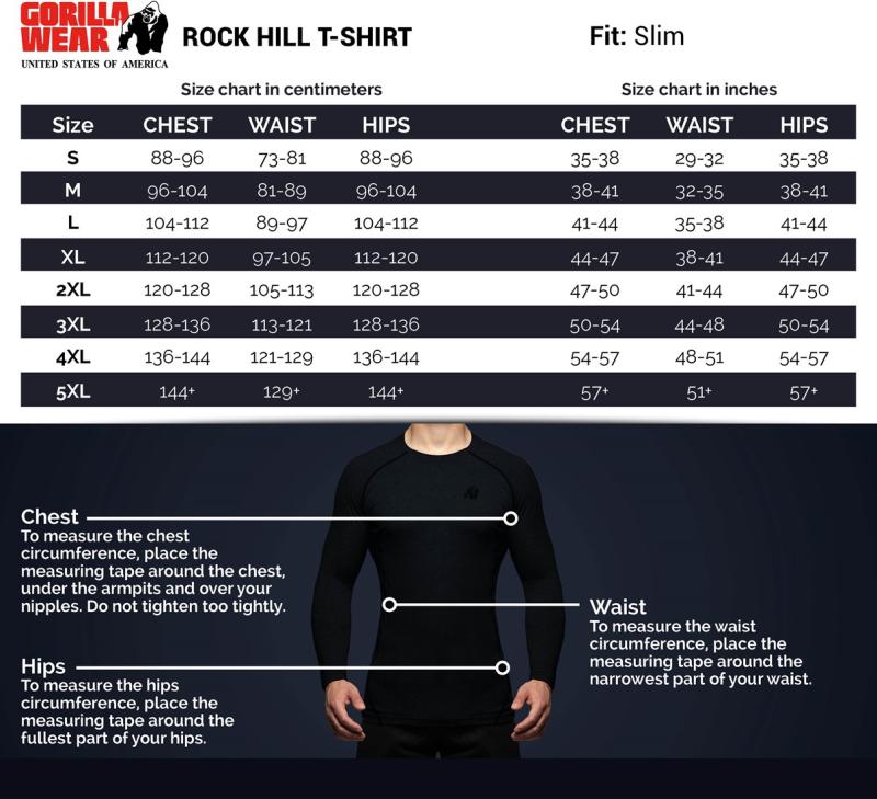 Gorilla Wear Футболка Rock Hill T-Shirt Black