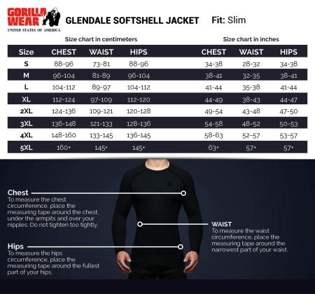 Gorilla Wear Куртка Glendale Softshell Jacket Navy