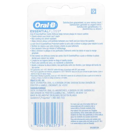 Oral-B, EssentialFloss ™, мята, 50 м (54 ярда)