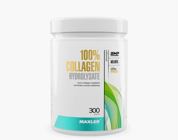 Maxler 100% Гидролизат коллагена 300 грамм – оригинальная продукция AthleticFuel