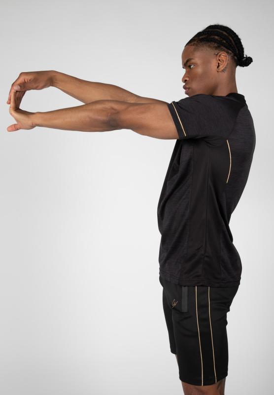 Gorilla Wear Футболка Fremont T-Shirt - Black/Gold