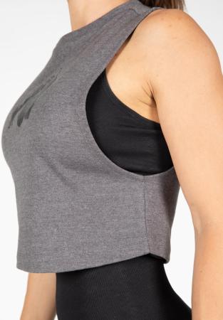 Gorilla Wear Женская Майка Addison Drop Armhole Tank Top - Gray