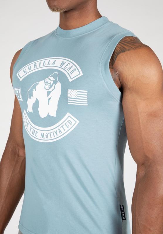 Gorilla Wear Безрукавка Tulsa Tank Top Blue