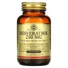 Solgar, Ресвератрол, 250 мг, 30 мягких желатиновых капсул