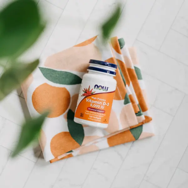 NOW Foods Витамин D3 5 000 МЕ 120 капсул