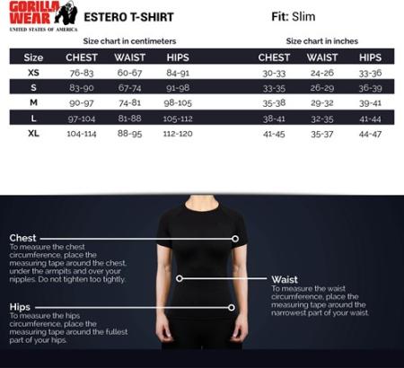 Gorilla Wear Женская футболка Estero T-shirt Black