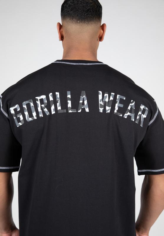 Gorilla Wear Футболка Saginaw Oversized T-Shirt Black